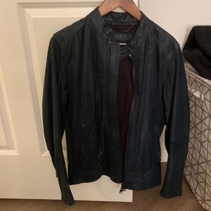 Mens Diesel leather jacket